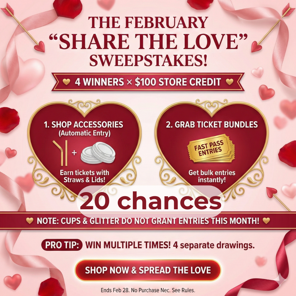 FEB Sweepstake 20 Chances! - Wattsupcustoms