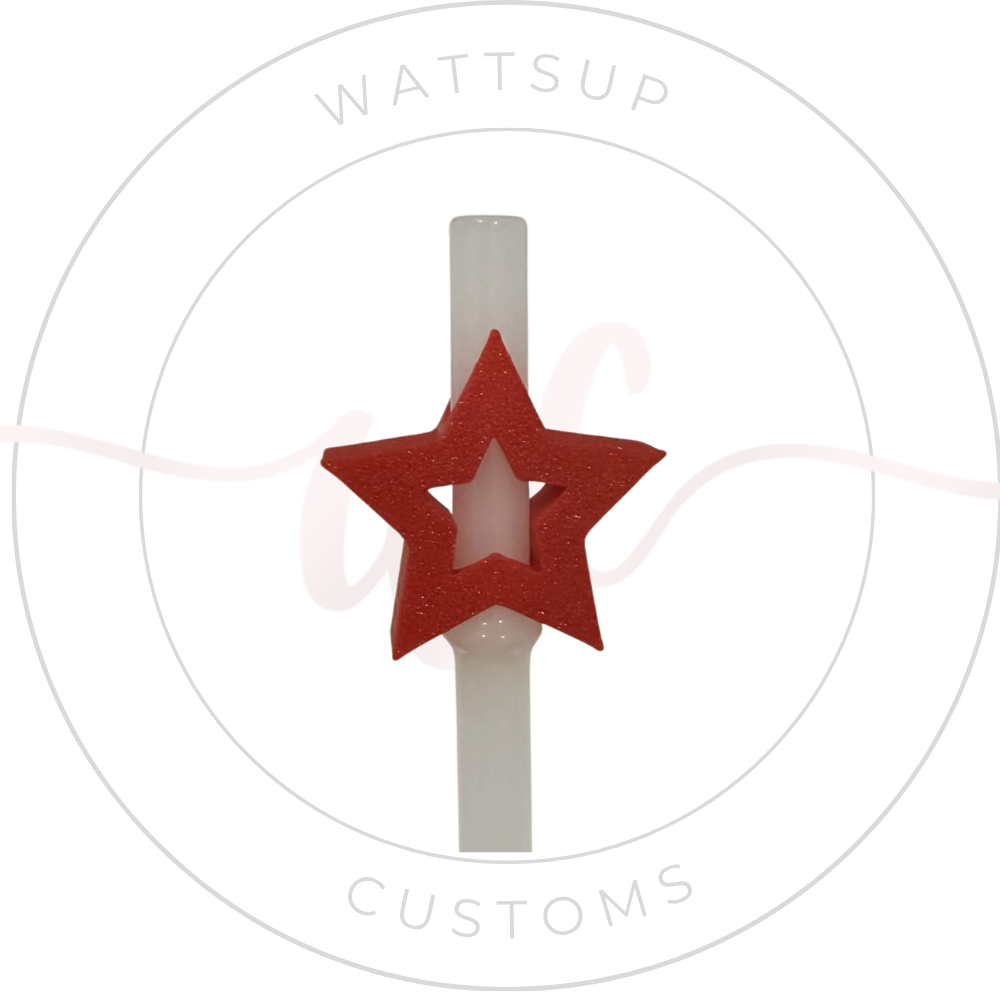 Star Straw Charm - Wattsupcustoms