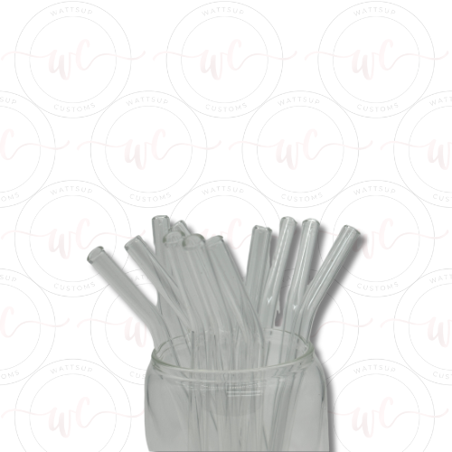 Colored Glass Straws