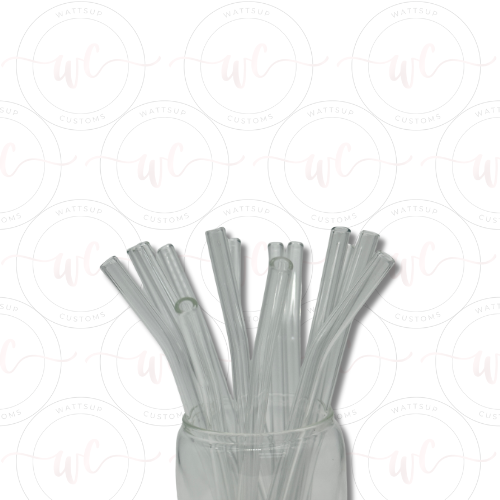 Colored Glass Straws
