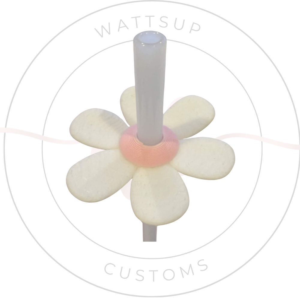 Daisy Straw Topper