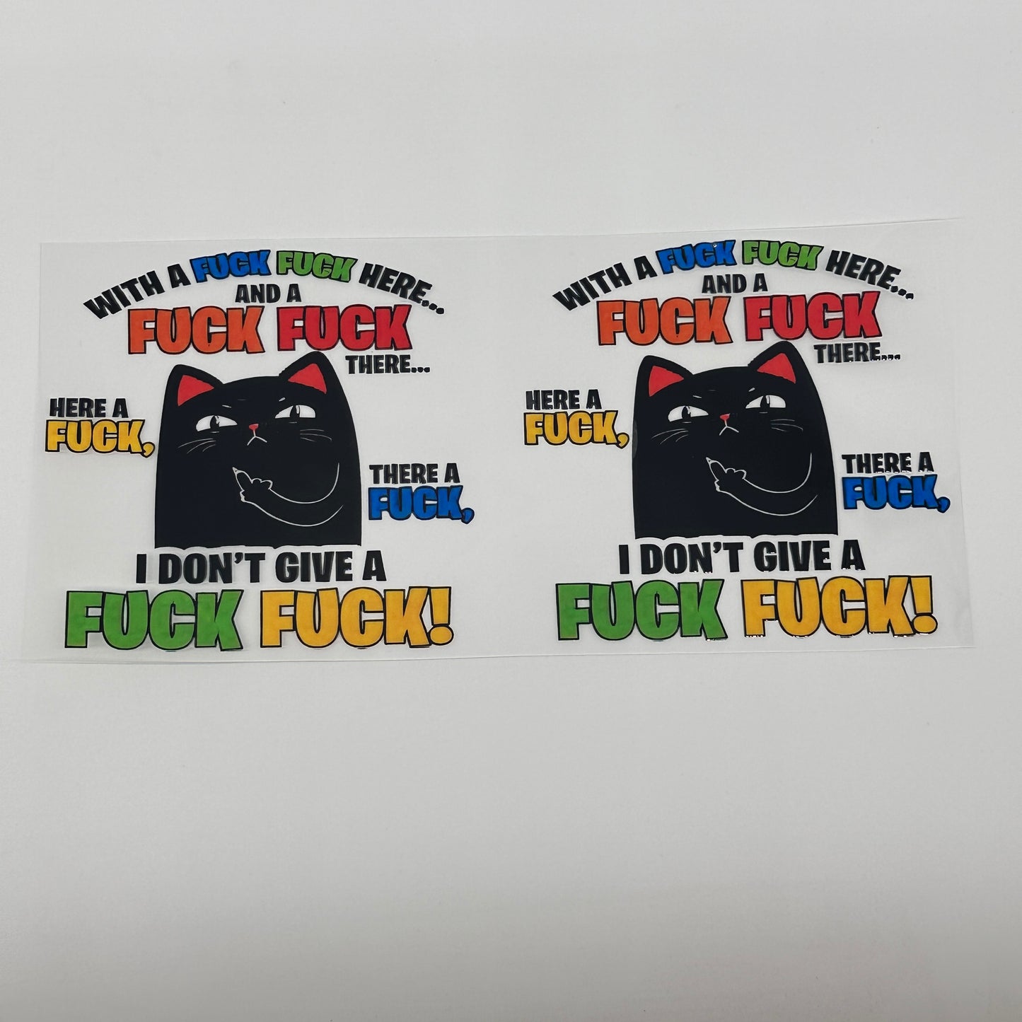 Cat, I don't give a...