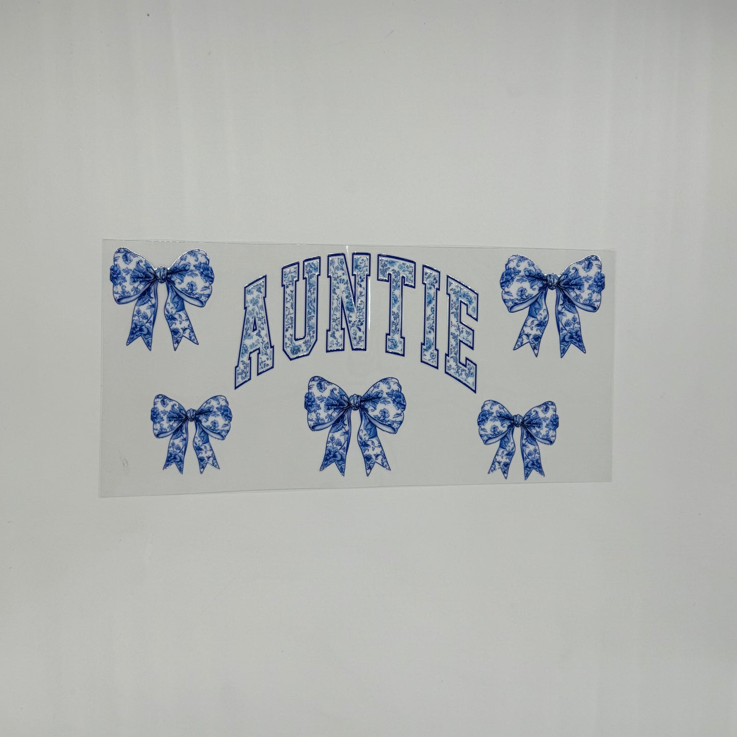 Blue Auntie Bows