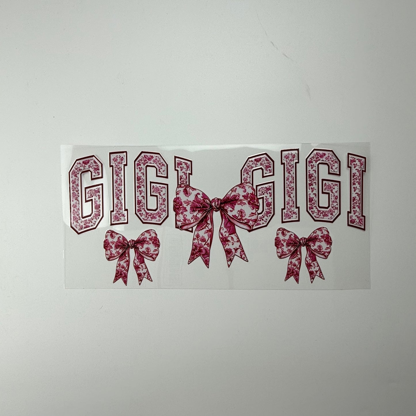 Pink Bow Gigi