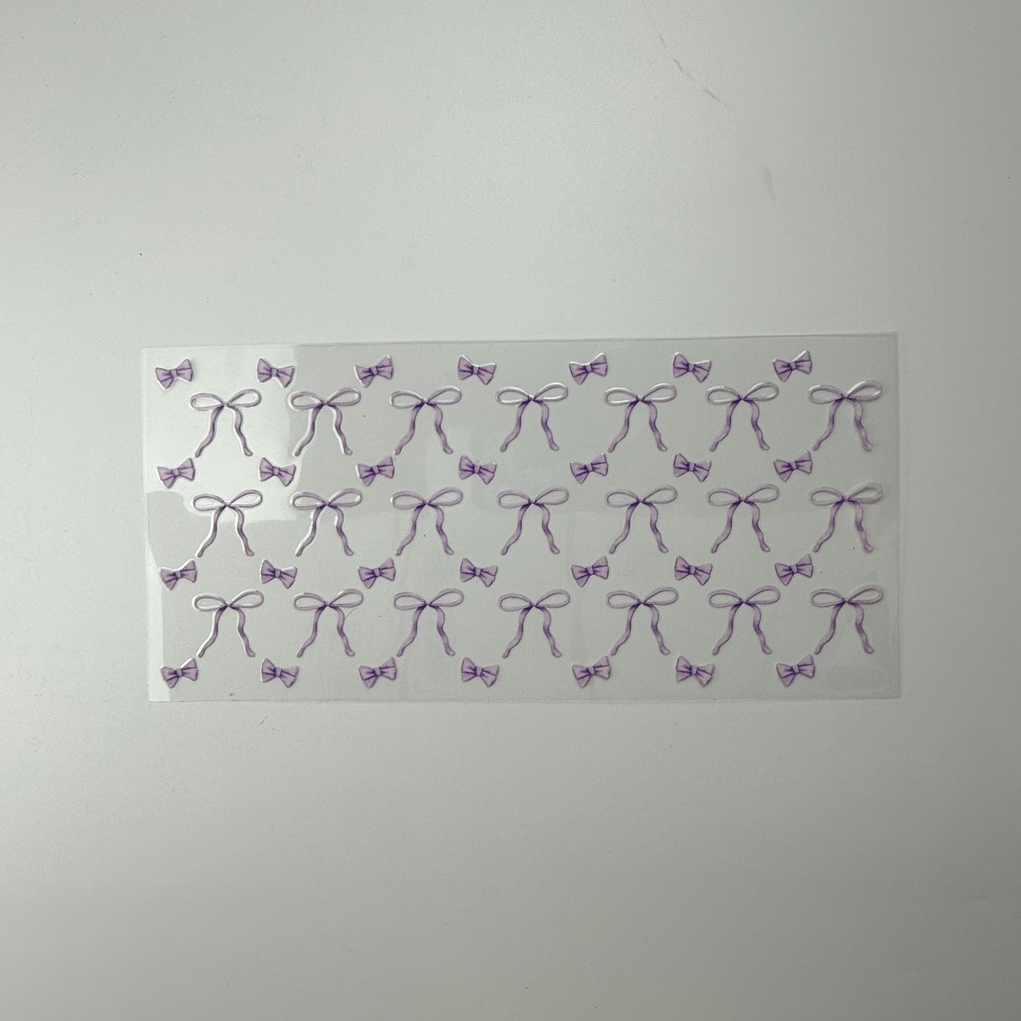 Purple Bows and Ribbons
