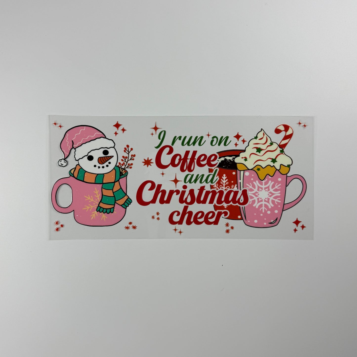 Christmas - I run on Christmas Quote