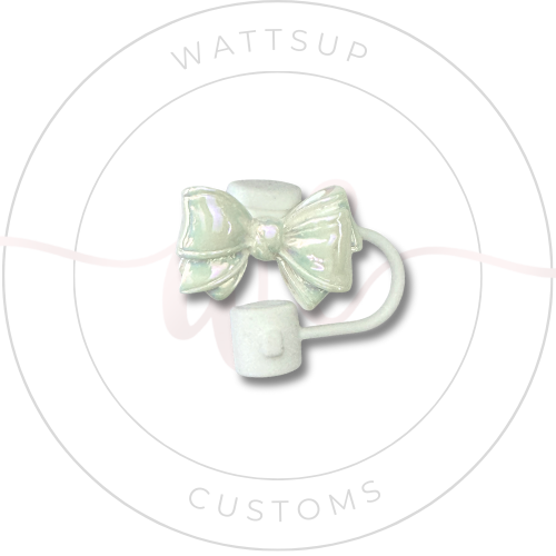 Bow Straw Toppers
