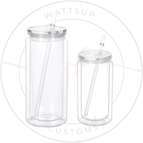 Acrylic Snow Globe Tumblers – Wattsup Customs