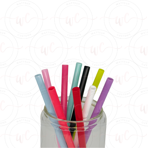 Colored Acrylic Straws (16oz only)