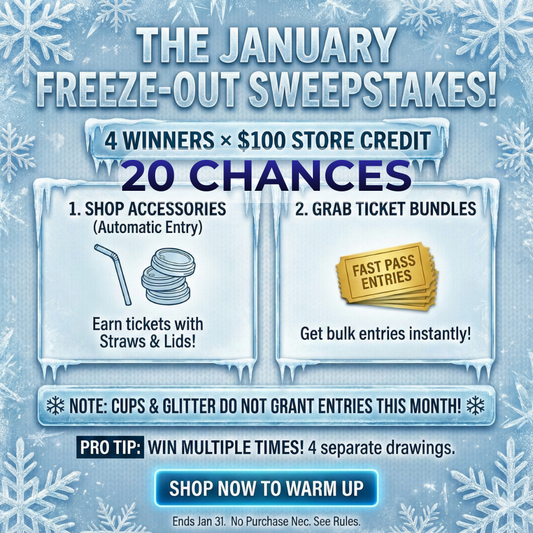 JAN Sweepstake 20 Chances!