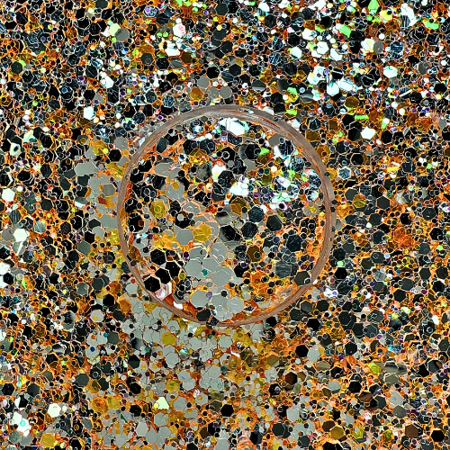 Tangerine Tinsel - Mirrored