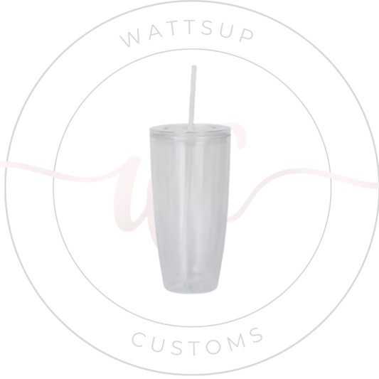 BULK - 24oz Curved Acrylic Cups - PREORDER