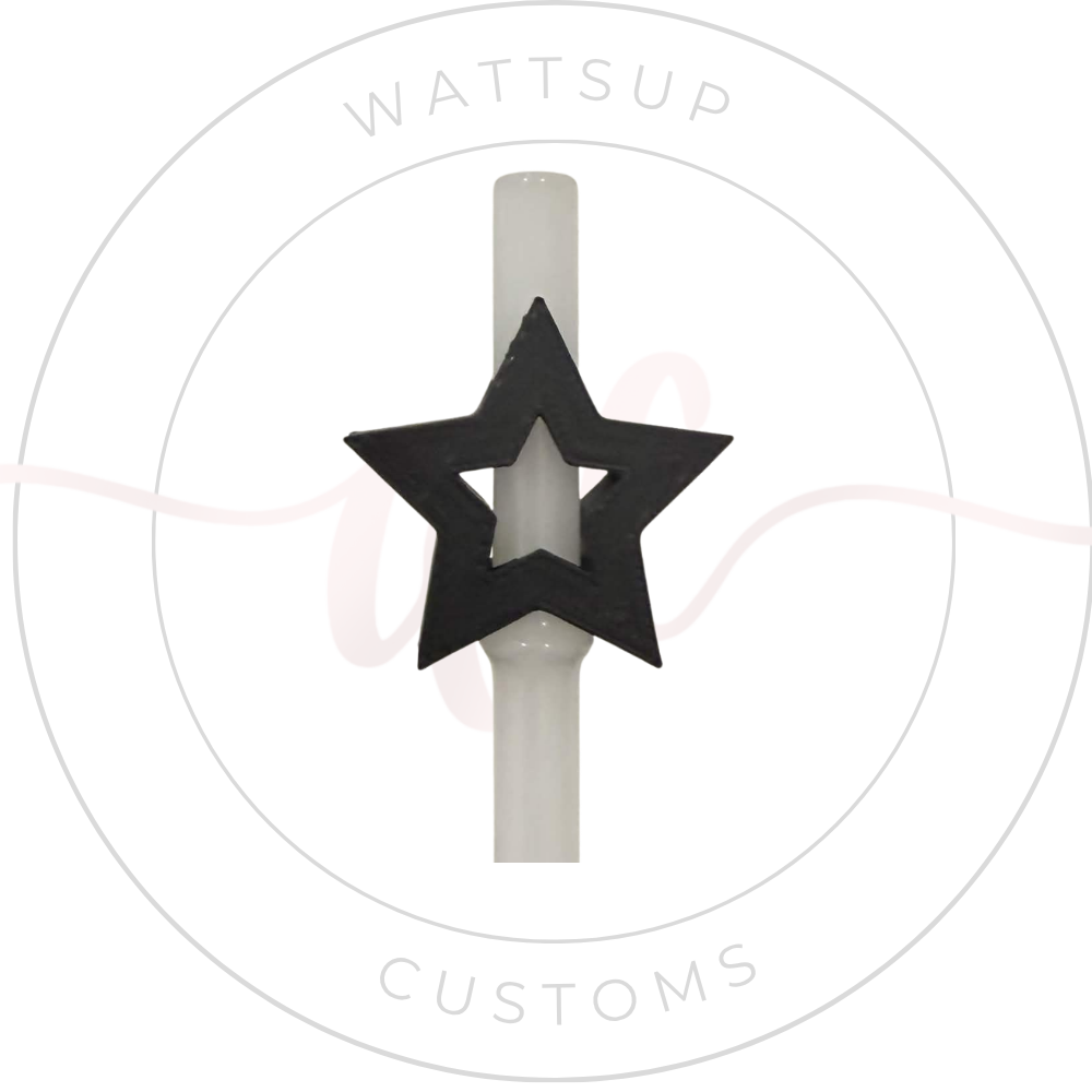 Star Straw Charm - Wattsupcustoms