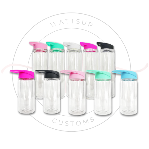 10oz Acrylic Snow Globe Sports Tumbler