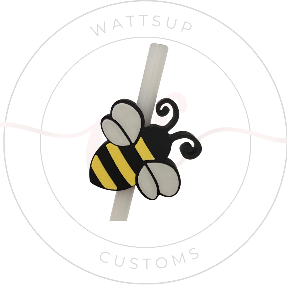 Bee Straw Charm