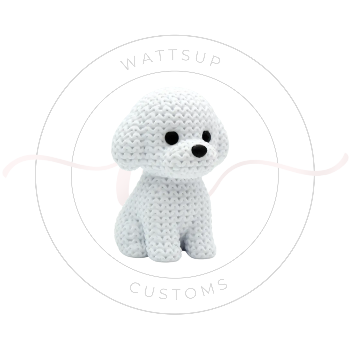 Knitted Animal Figures Or Keychains