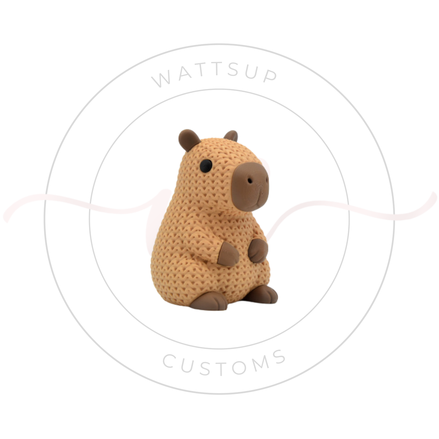 Knitted Animal Figures Or Keychains