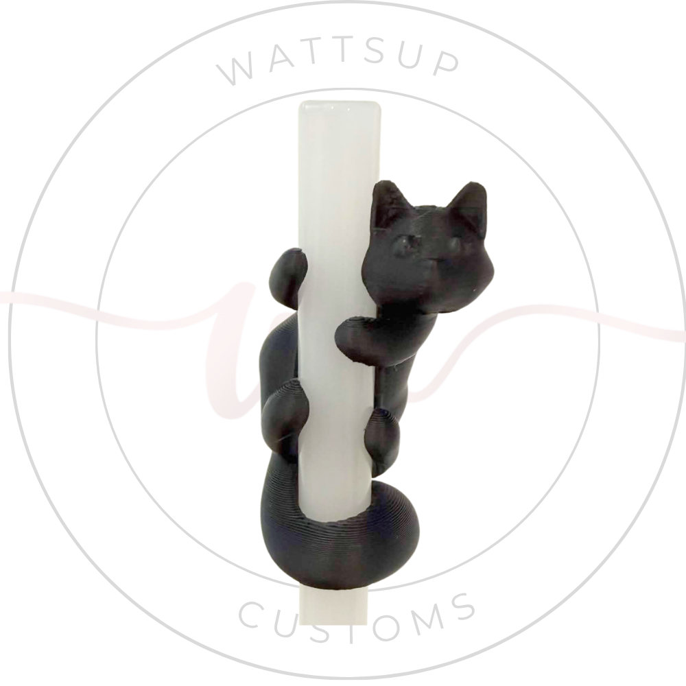 Cat Straw Charm - Wattsupcustoms