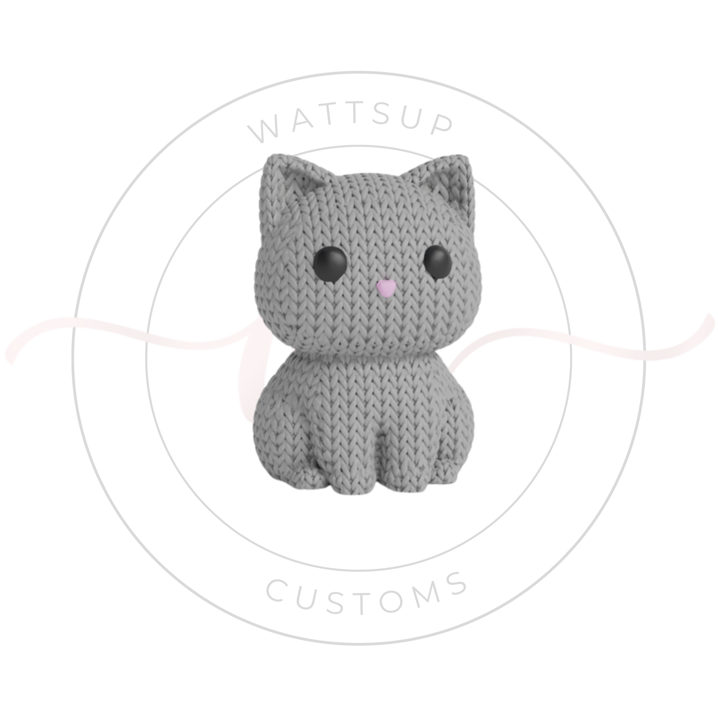 Knitted Animal Figures Or Keychains