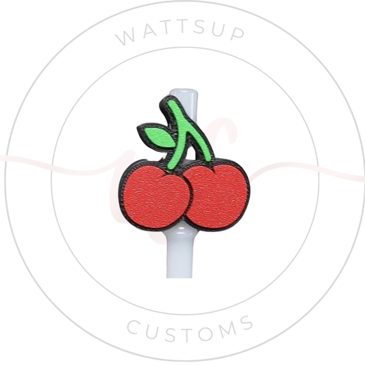 Fruit Straw Charm