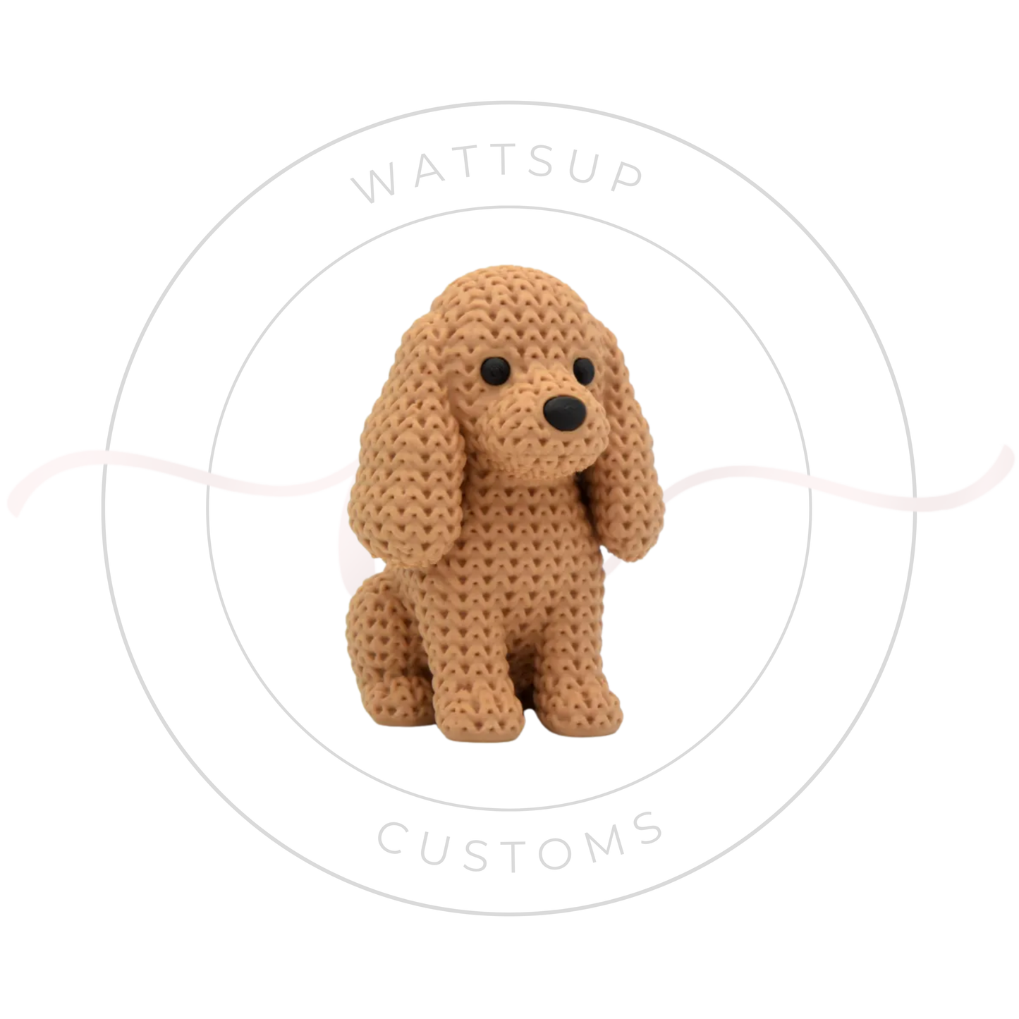 Knitted Animal Figures Or Keychains