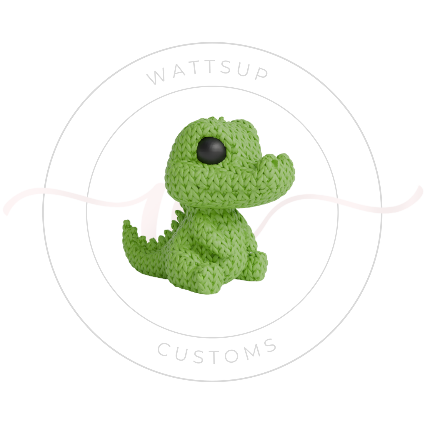 Knitted Animal Figures Or Keychains