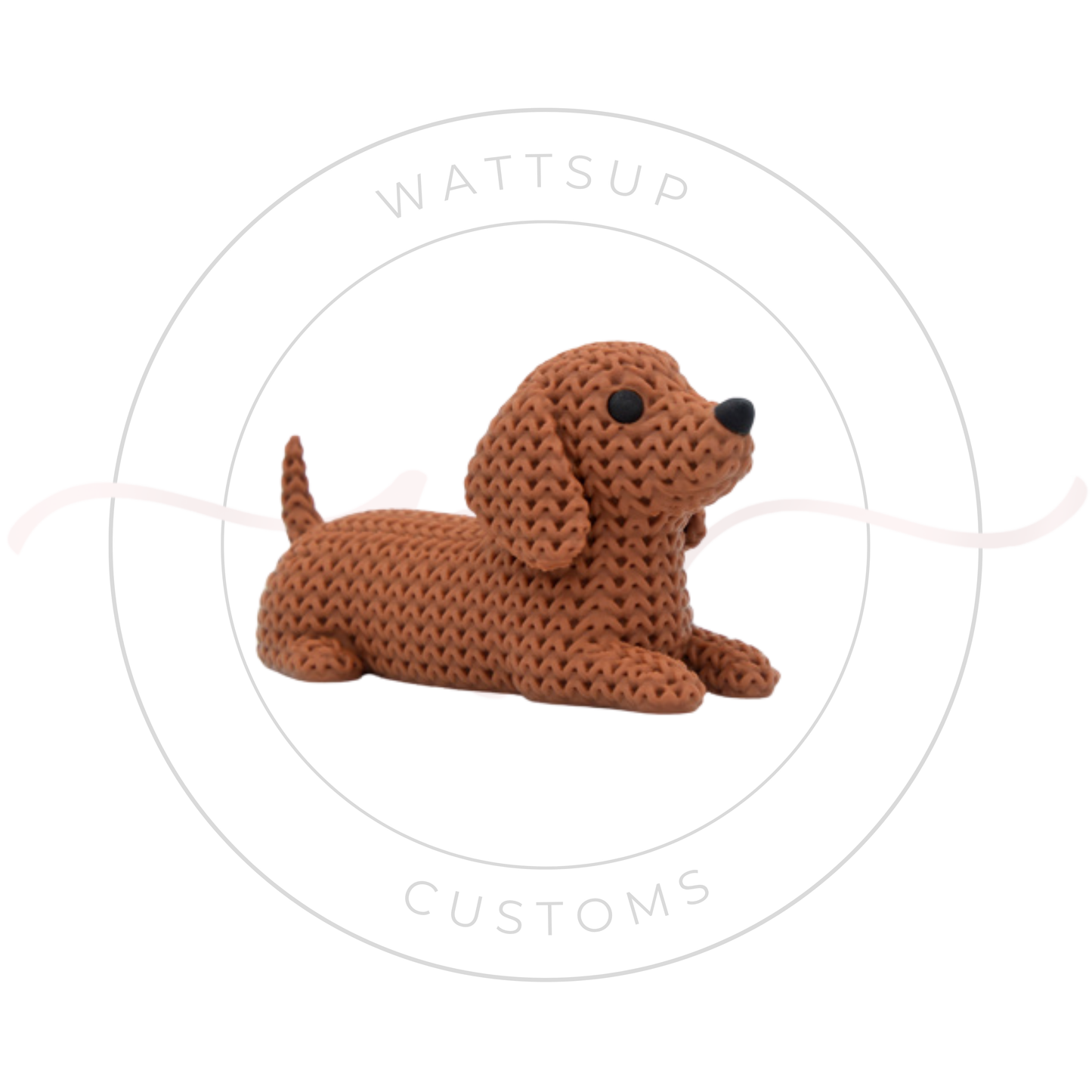 Knitted Animal Figures Or Keychains