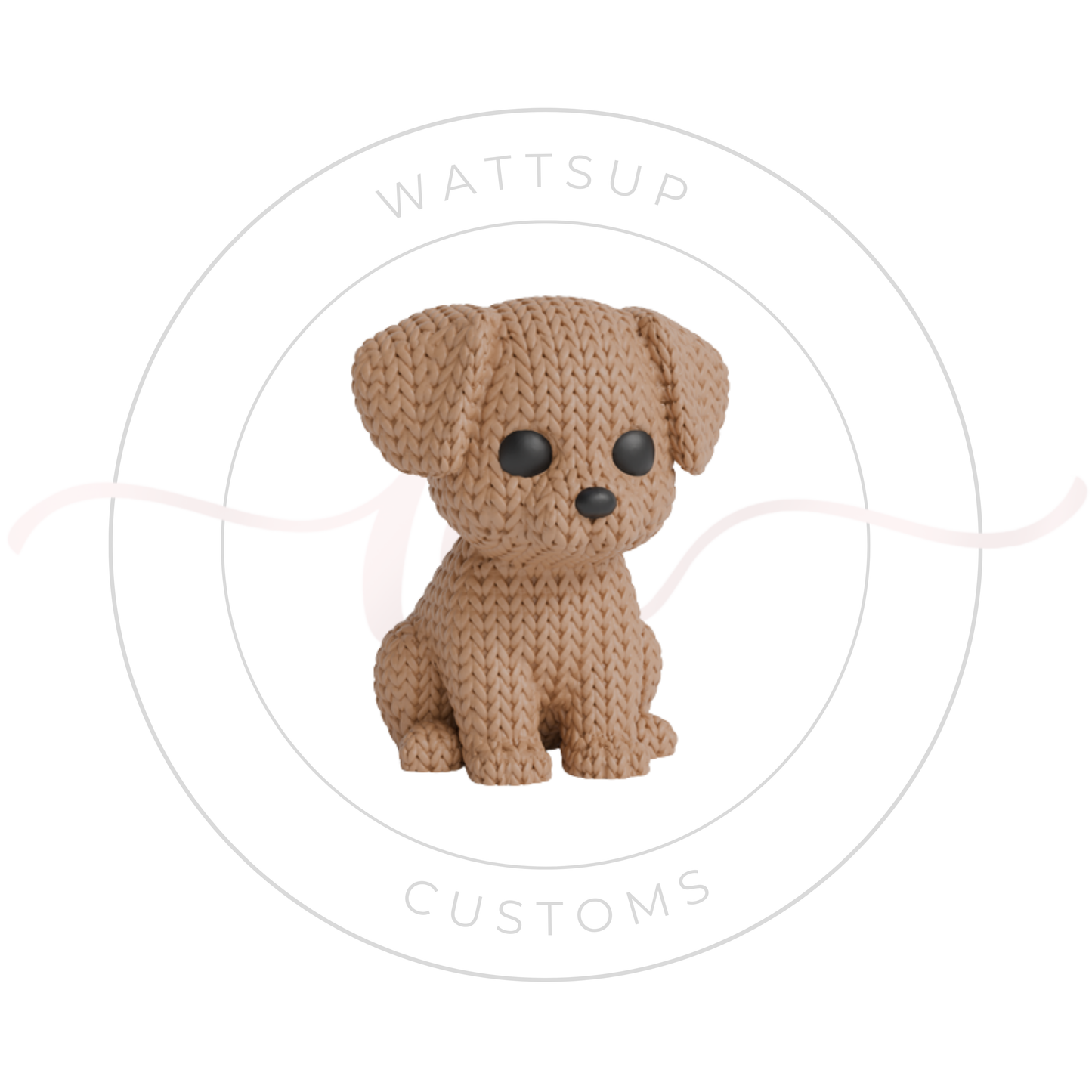 Knitted Animal Figures Or Keychains