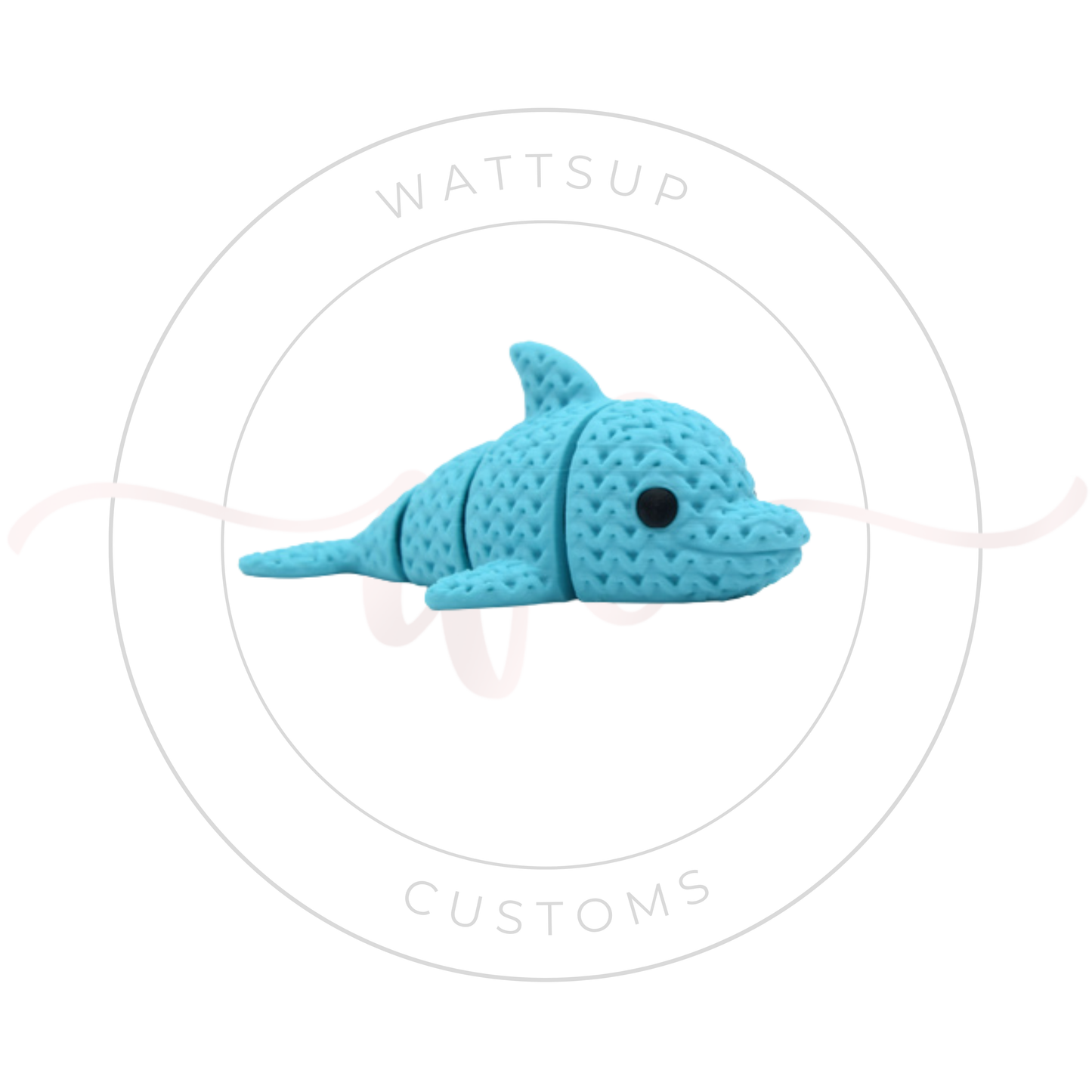 Articulated Knitted Animal Figures Or Keychains
