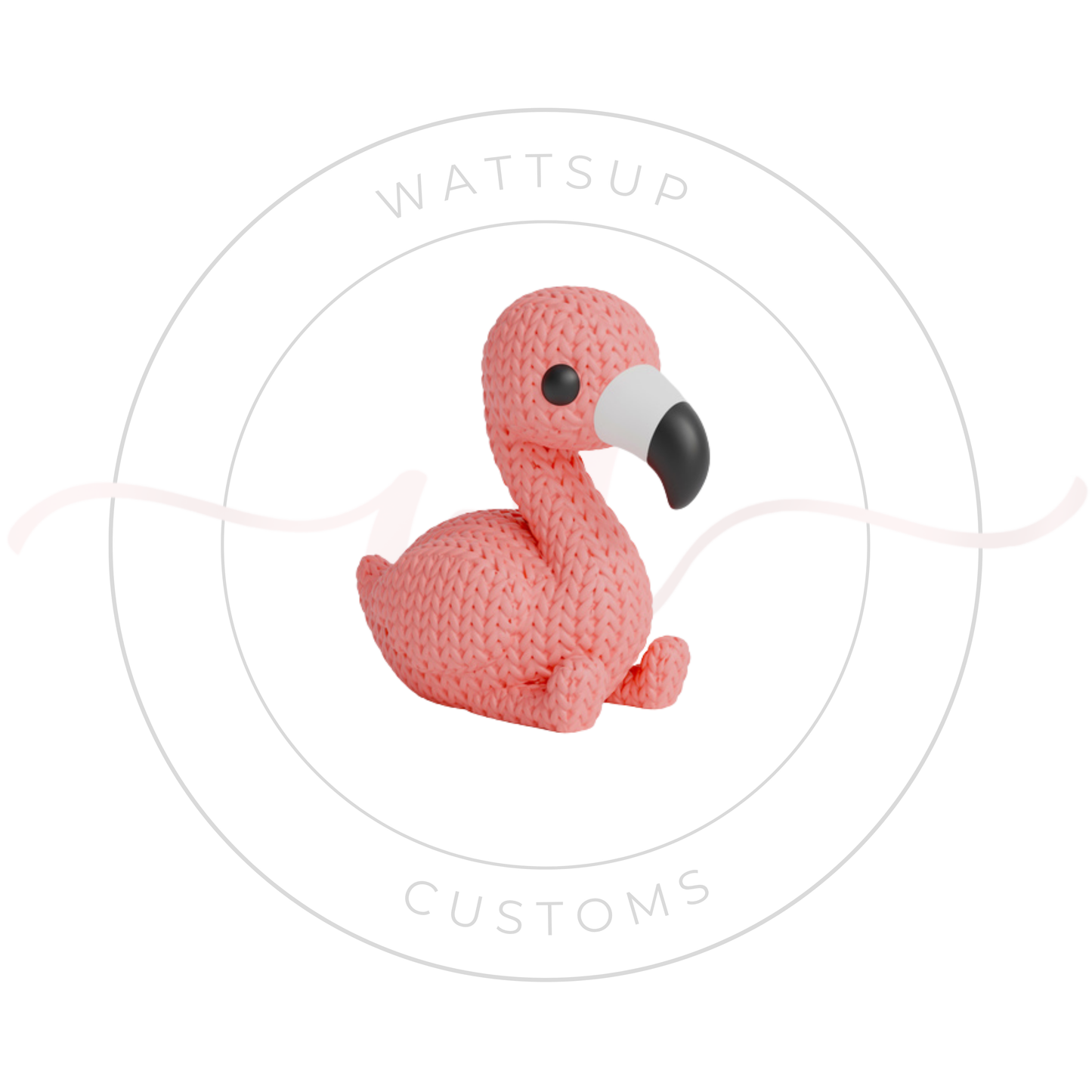 Knitted Animal Figures Or Keychains