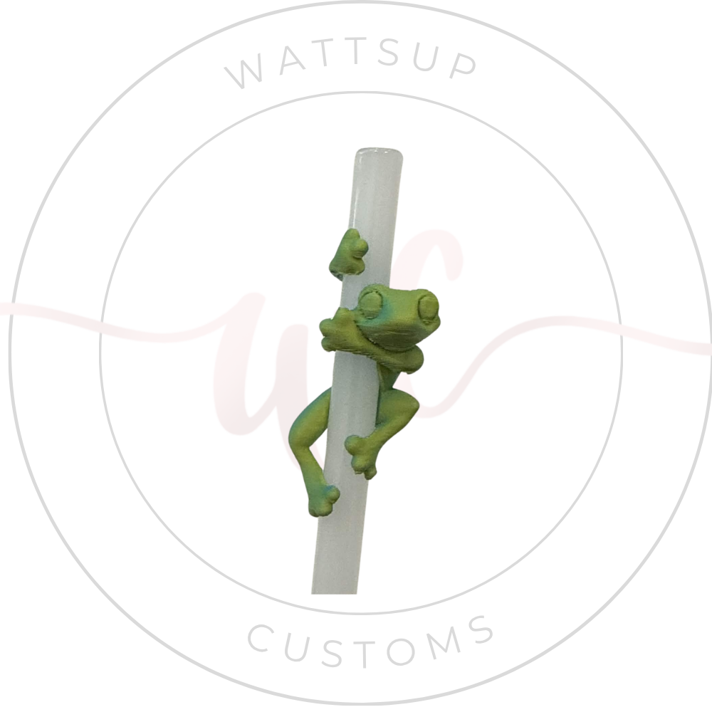 Frog Straw Topper
