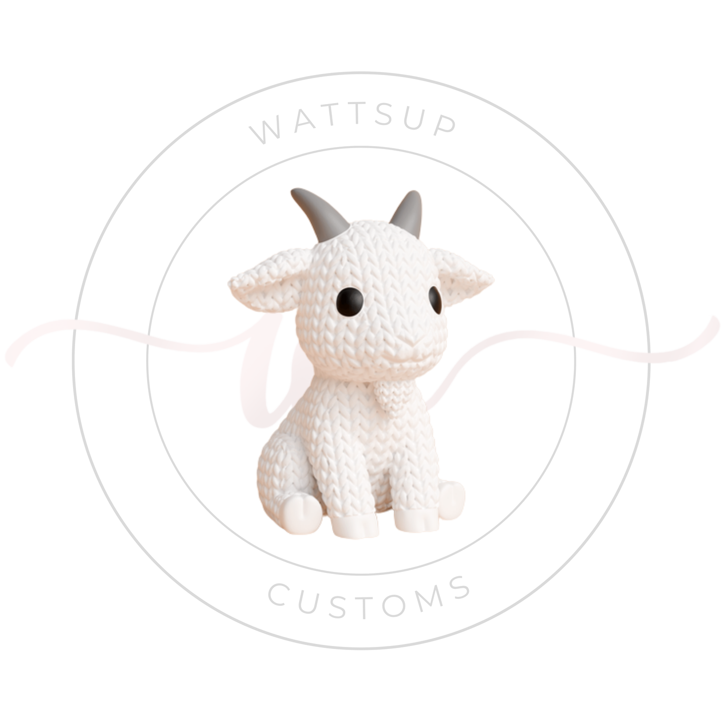 Knitted Animal Figures Or Keychains