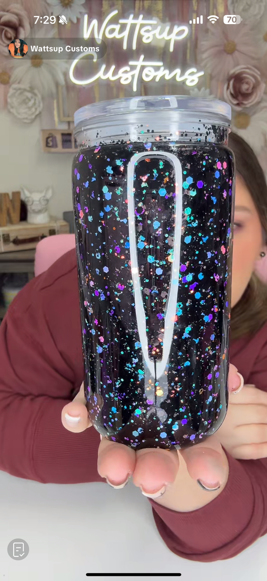 16oz Acrylic Slow Flow *NEW* Black Magic Mix