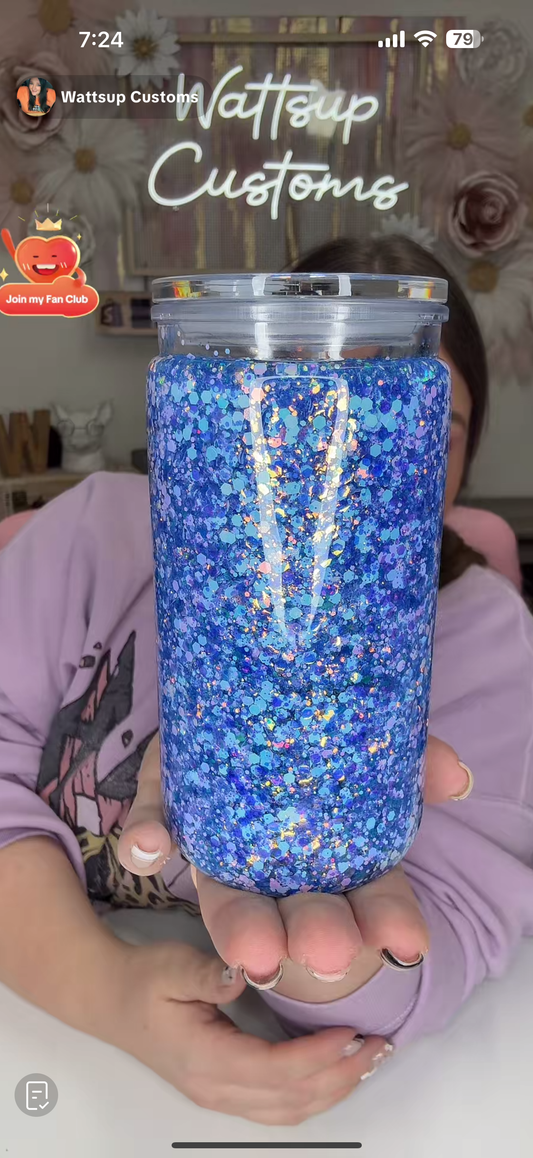16oz Acrylic Slow Flow Creed & Glacier