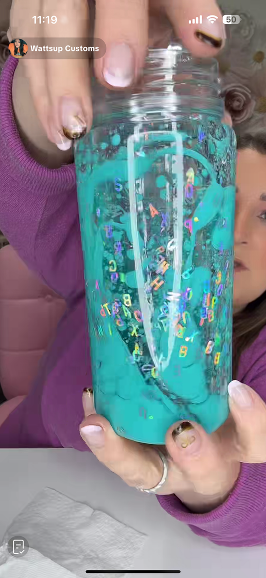 10oz Acrylic Lava drip Kids/sports Cup