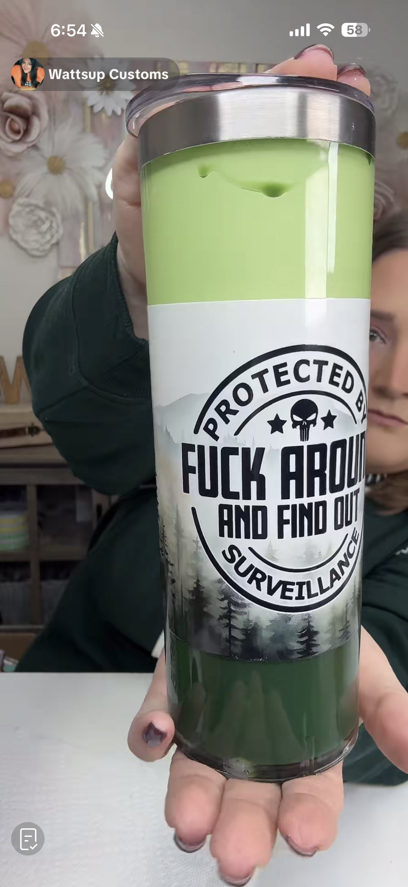 20oz Stainless Steel Oopsie Cups