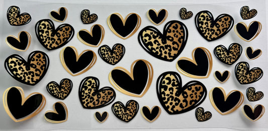 Cheetah Hearts - Wattsupcustoms