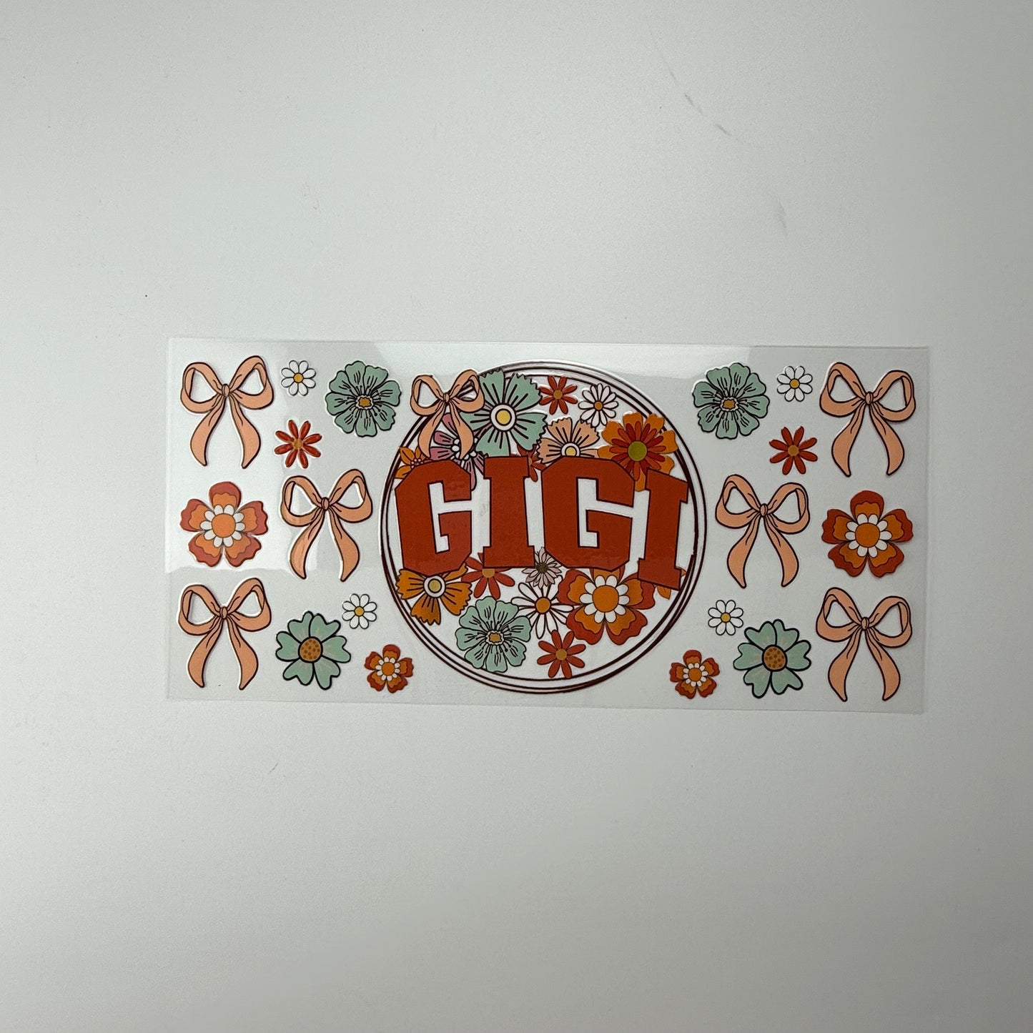 Orange Ribbon Gigi