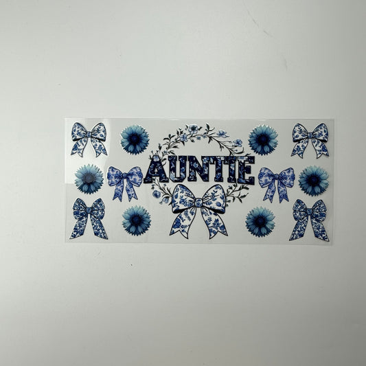 Blue Bow Auntie