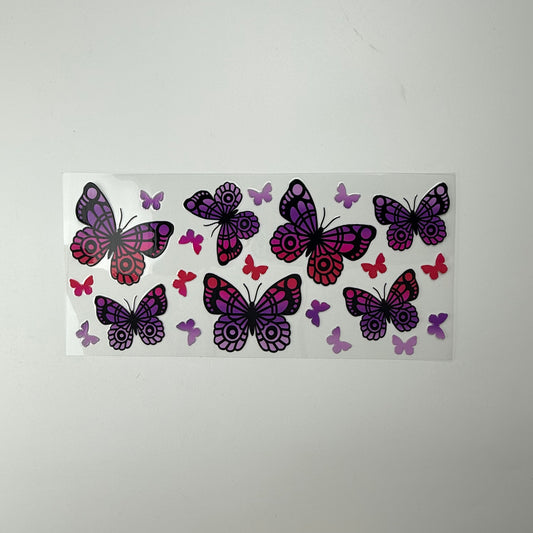 Purple and Pink Butterflies