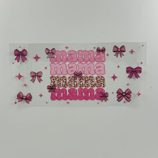 Mama with Pink Bows