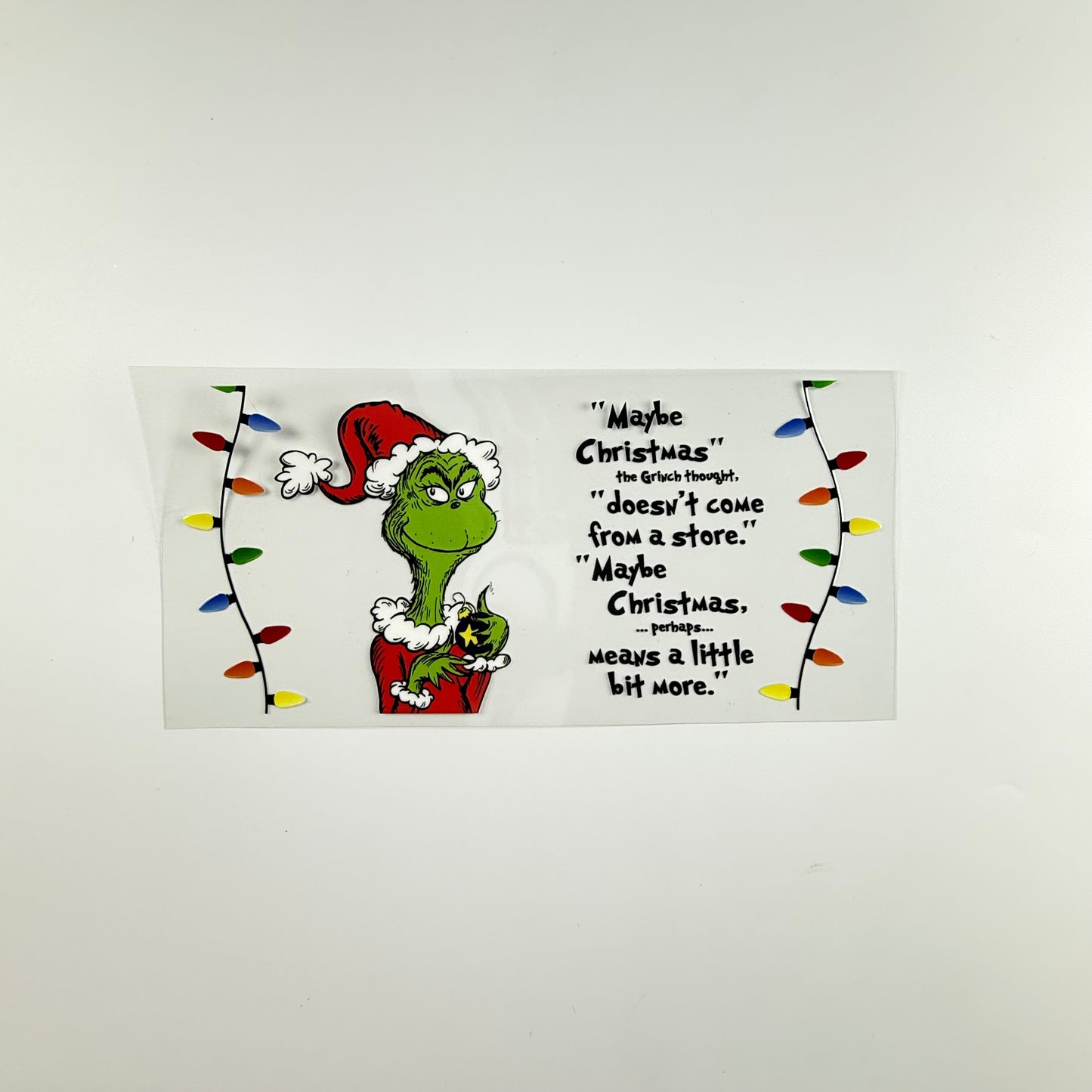 Christmas Grinch Quote