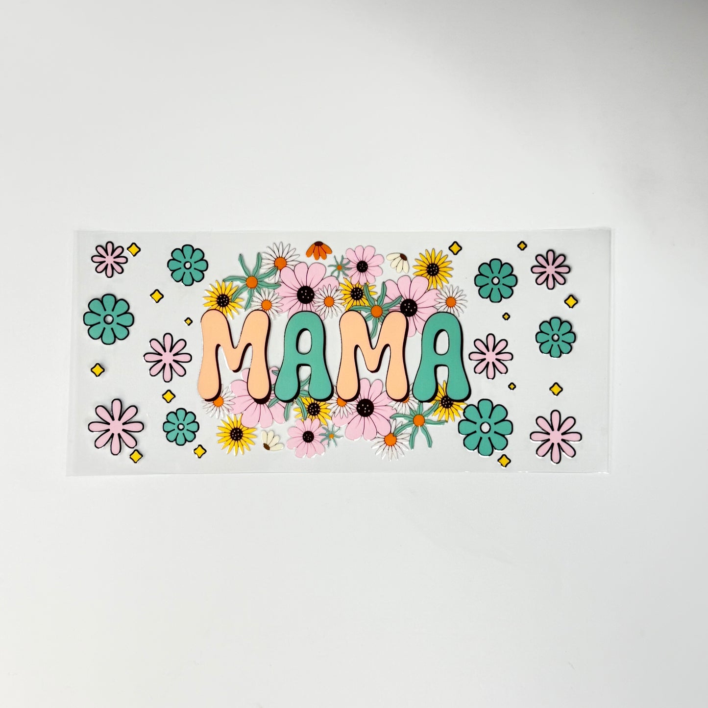 Mama Pink and Turquoise - Wattsupcustoms