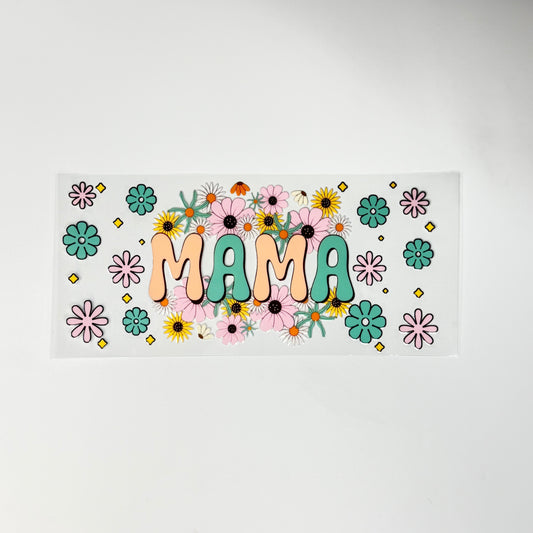 Mama Pink and Turquoise - Wattsupcustoms