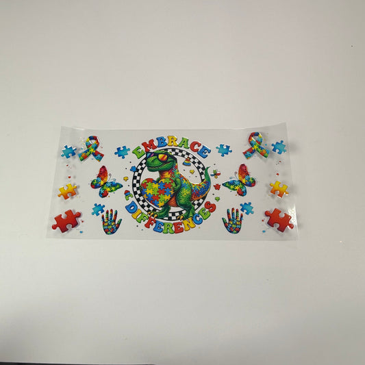 Autism Dino - Wattsupcustoms