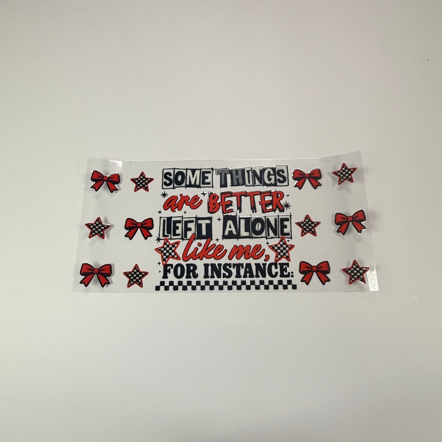 Somethings are Better Left Alone