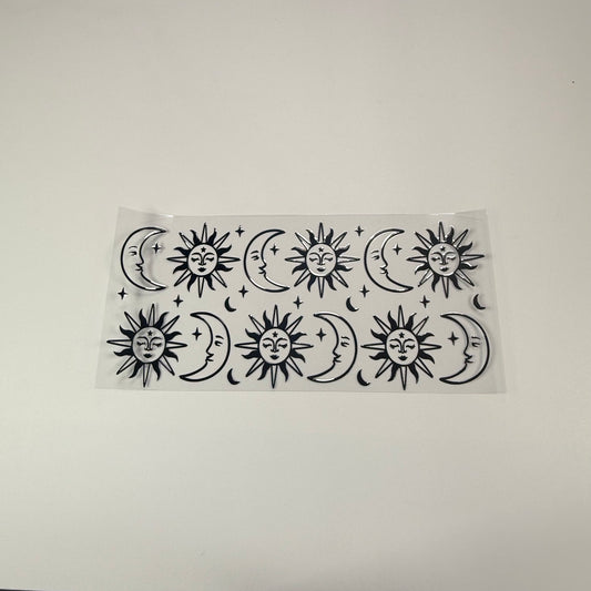 Pattern - Sun and Moon