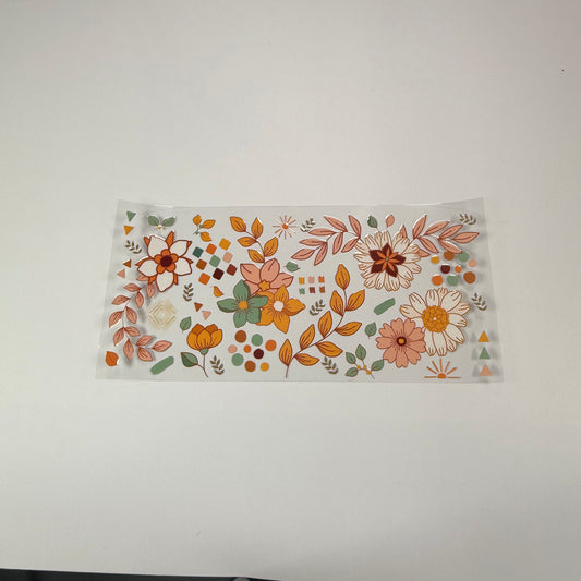 Pattern - Orange Flowers