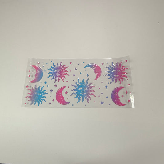 Pattern - Moons & Sun