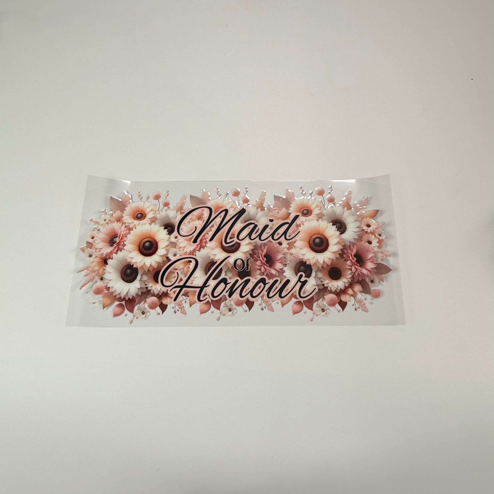 Maid of Honor With Flowers - Wattsupcustoms